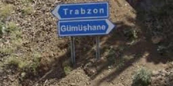 Karayolları uyardı! Trabzon-Gümüşhane yolu...
