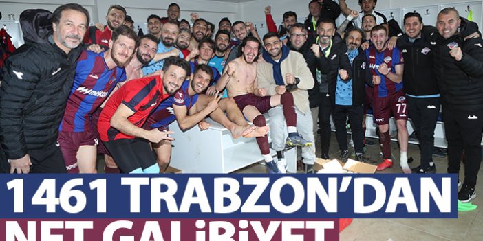 1461 Trabzon’dan net galibiyet