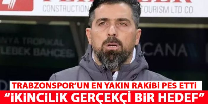 Konyaspor teknik direktörü pes etti: İkincilik gerçekçi bir hedef