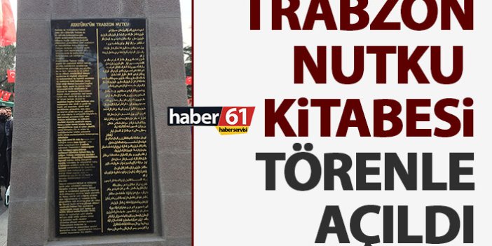 Trabzon Nutku Kitabesi açıldı