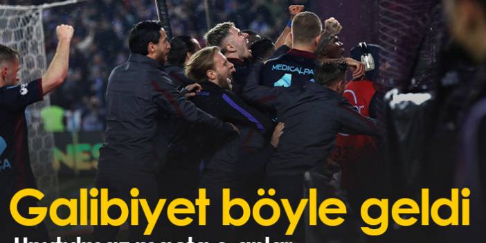 Trabzonspor 3-2 Kayserispor / Maçtan Kareler
