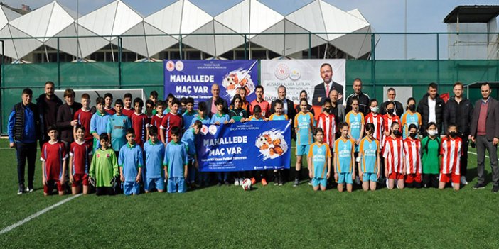 Trabzon'da 'Mahallede Maç Var' etkinliğinde heyecan sürüyor