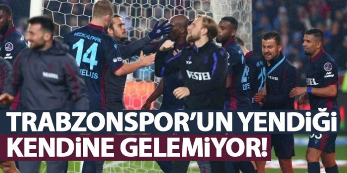 Trabzonspor'un yendiği kendine gelemiyor
