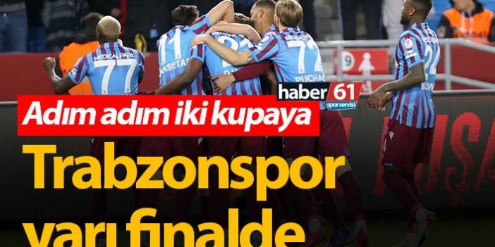 Trabzonspor Antalyaspor’u eledi, yarı finale çıktı - 01 Mart 2022