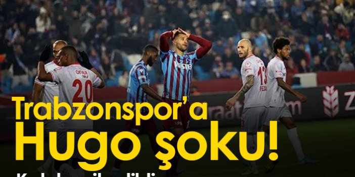 Trabzonspor'a Vitor Hugo şoku