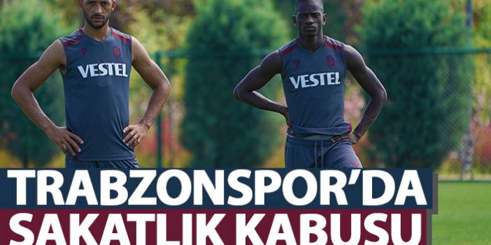 Trabzonspor'da sakatlık kabusu. 3 Yıldız sezonu kapattı. 2 Mart 2022