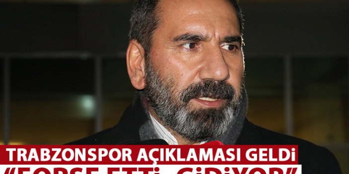 Sivasspor başkanından Trabzonspor açıklaması: Forse etti gidiyor