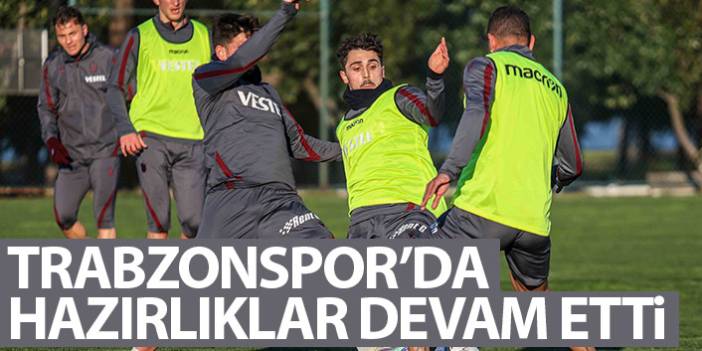 Trabzonspor'da Fenerbahçe maçı hazırlıkları sürüyor. 4 Mart 2022