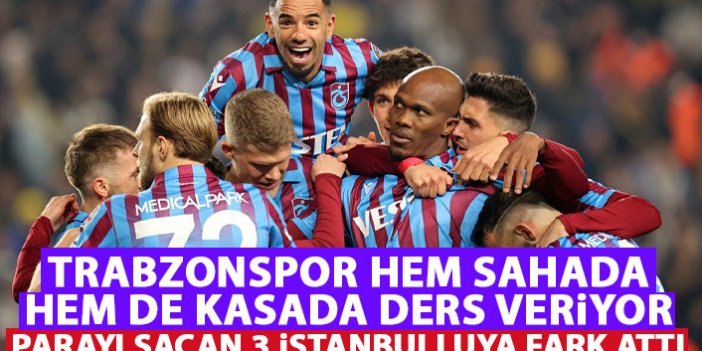 Futbolcu maaşlarında Trabzonspor'a attıkları farkı puan tablosunda yediler!