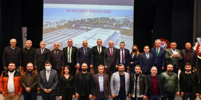 Trabzon'da 'Kuyumcu Kent Projesi'nin tanıtım toplantısı yapıldı
