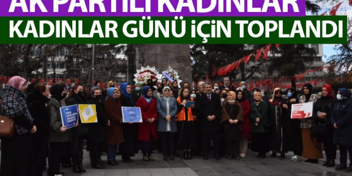 Trabzon'da AK Partili kadınlar 8 Mart Dünya Kadınlar gününü kutladı