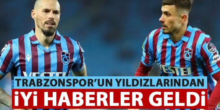 Trabzonspor'da iki yıldızda son durum!