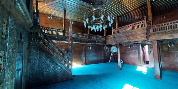 Trabzon'da 200 yıllık cami restore edildi! 1 milyon TL harcandı