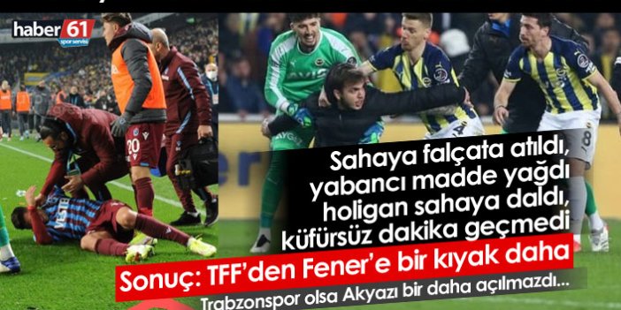 Fenerbahçe'ye sağlam kıyak! TFF kişilerle kurumları ayırdı