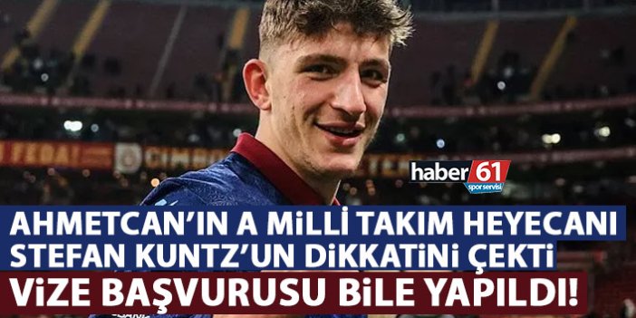 Trabzonspor'un yeni yıldızının A Milli takım heyecanı!