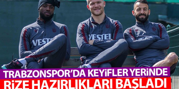 Trabzonspor'da Rizespor maçı hazırlıkları başladı