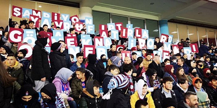 Zorluoğlu Trabzonspor Göztepe maçını 500 öğrenciyle izledi