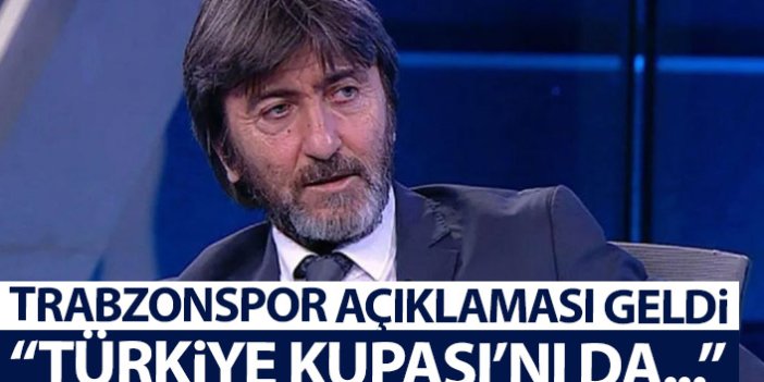 Rıdvan Dilmen'den Trabzonspor paylaşımı: Türkiye Kupası'nı da...