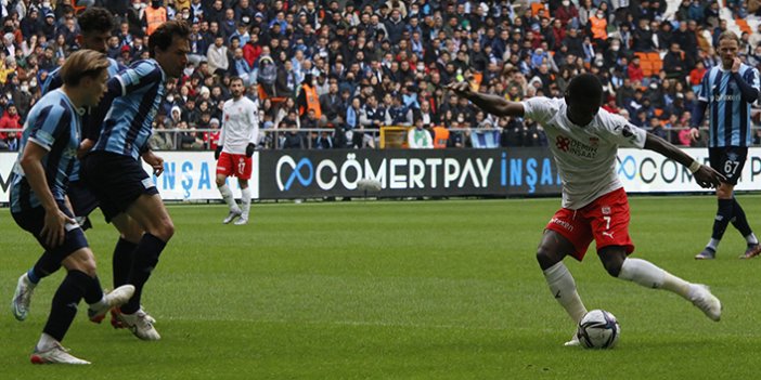 Adana Demirspor Sivasspor'a mağlup oldu