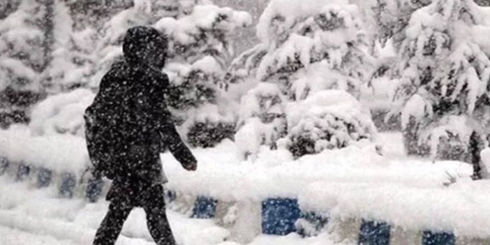 Rize'de okullara 1 gün daha kar tatili