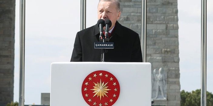 Cumhurbaşkanı Erdoğan: "Çanakkale Savaşları milletimizin büyük bir kahramanlık destanıdır"