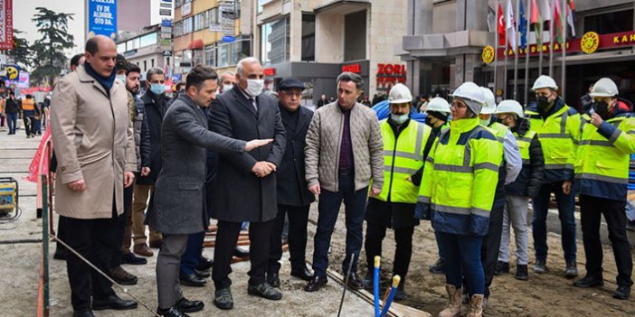 Trabzon'da Maraş Caddesinde son durum! Binalar için de proje hazır