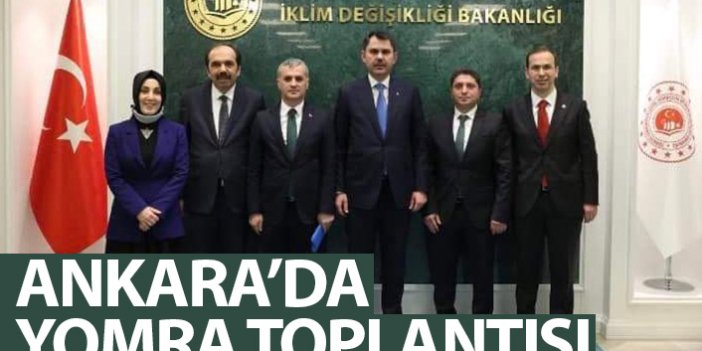 Ankara'da Yomra toplantısı
