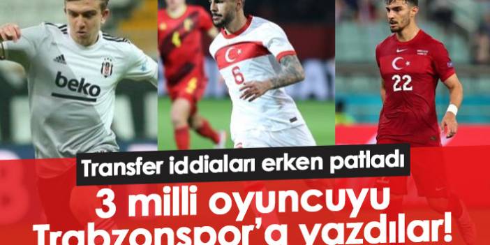 Trabzonspor için günün transfer iddiaları - 25.03.2022