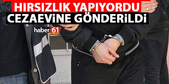 Trabzon'da taklit anahtar ile evlerde hırsızlık yapan şahıs yakalandı