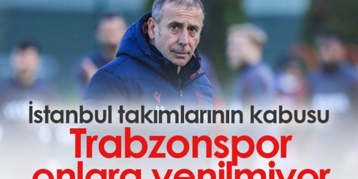Trabzonspor İstanbul takımlarına yenilmiyor