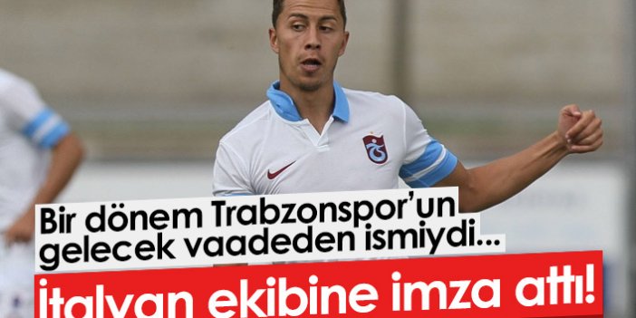 Trabzonspor'un eski futbolcusu Emre Güral İtalya'ya transfer oldu