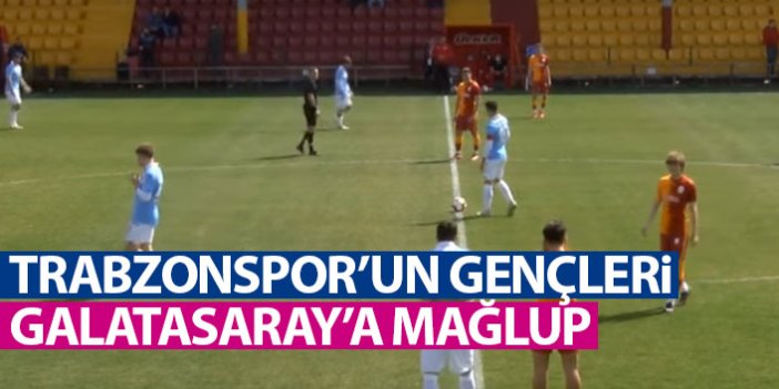 Galatasaray U19 - Trabzonspor U19 Canlı