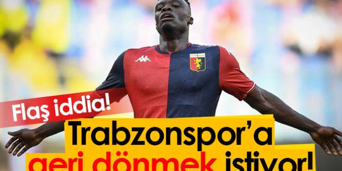 Flaş iddia! Ekuban Trabzonspor'a dönmek istiyor