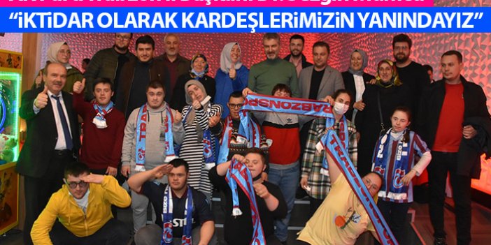 AK Parti Trabzon İl Başkanı Dr. Sezgin Mumcu özel çocuklara bowling sürprizi