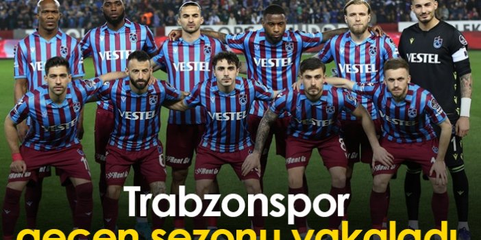 Trabzonspor 9 maç eksikle geçen yılı yakaladı