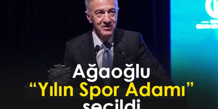 Yılın spor adamı Ahmet Ağaoğlu