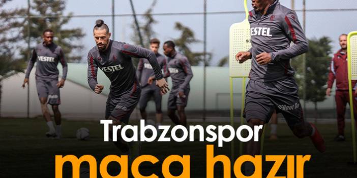 Trabzonspor Gaziantep FK maçı hazırlıklarını tamamladı. 08-04-2022