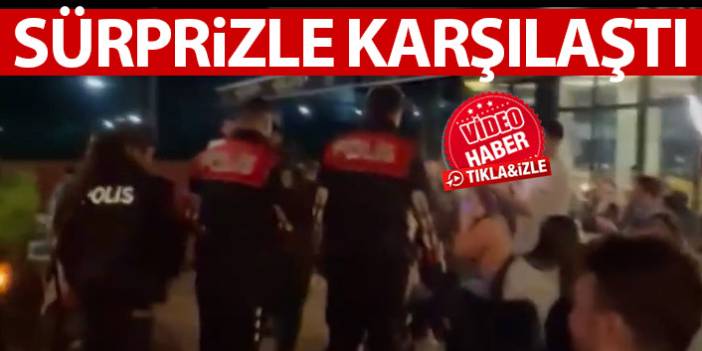 Trabzon’da kavga ihbarına giden polisler sürpriz ile karşılaştı