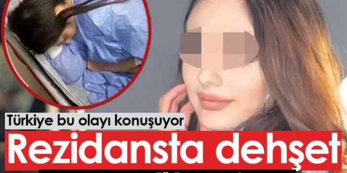 Rezidansta dehşet: Genç kadını kaçırıp, göğsüne bıçakla imza attılar