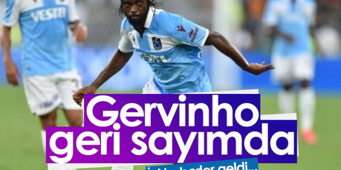 Trabzonspor'da Gervinho geri dönüş için gün sayıyor