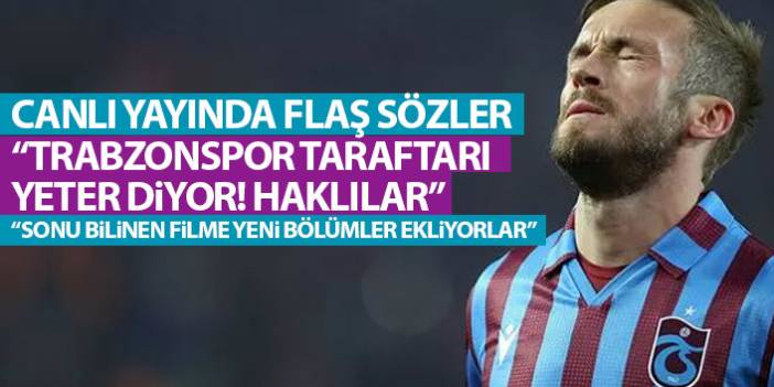 Canlı yayında flaş sözler: Trabzonspor taraftarı yeter artık diyor! Haklılar