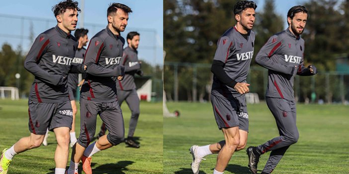 Trabzonspor Kayserispor hazırlıklarına başladı
