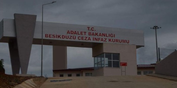 Trabzon’da cezaevinde şoke eden olay! Görevliler soluğu odada aldı