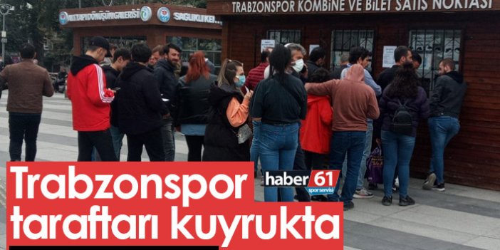 Trabzonspor taraftarlarından biletlere ilgi