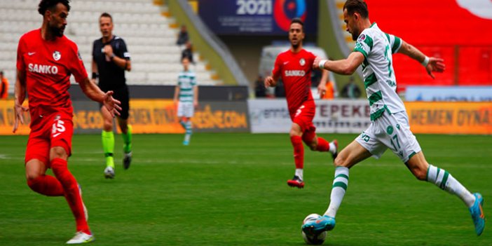 Konyaspor Gaziantep FK'yı rahat geçti