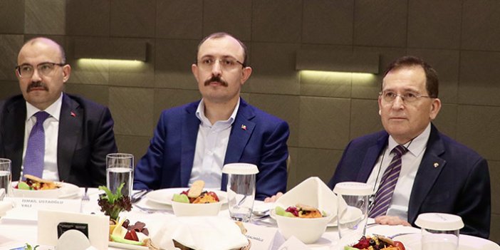 Bakan Muş Trabzon'da iftara katıldı