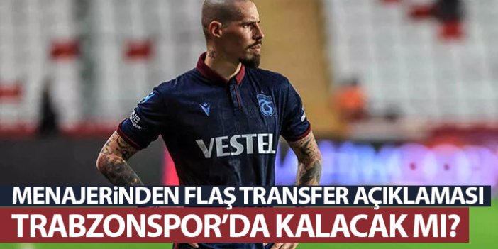 Marek Hamsik'in menajerinden flaş transfer açıklaması: Trabzonspor'da kalacak mı?