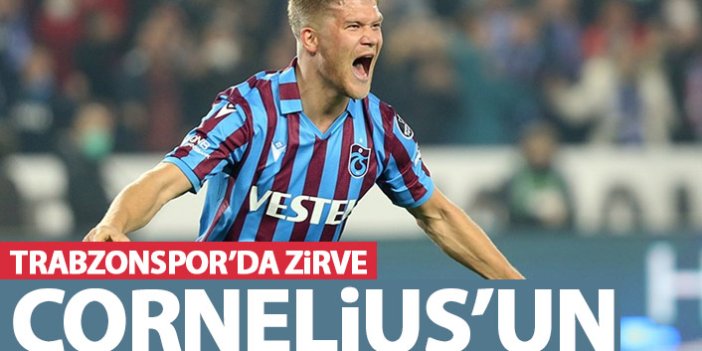 Trabzonspor'un en golcüsü Cornelius