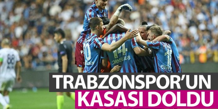 Trabzonspor'un kasası doldu