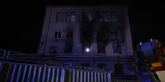 Kiev'e saldırı düzenlendi